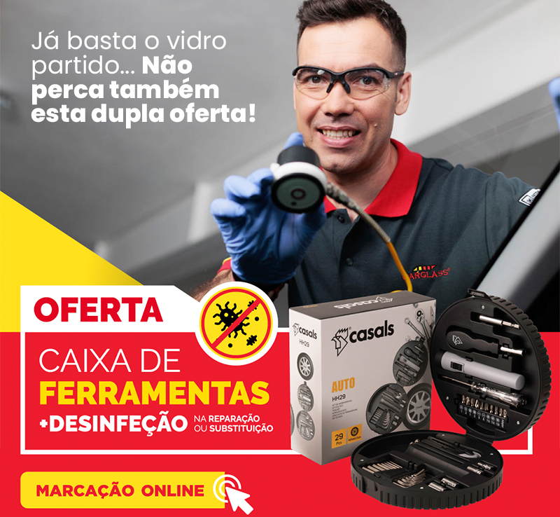 Esta é a sur oportunidade! Oferta - Caixa de ferramentas - MARCAÇÃO ONLINE