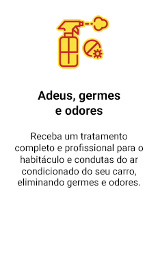 Adeus, germes e odores